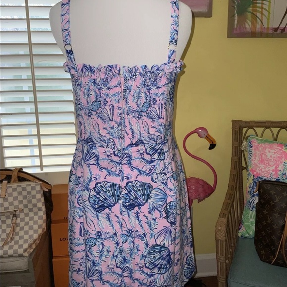 Lilly Pulitzer NWT Zenon Romper Lilac A Little Jelly Size 1️⃣6️⃣ - Picture 6 of 10